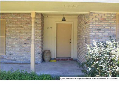 Covered front porch
