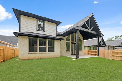Extended back patio
