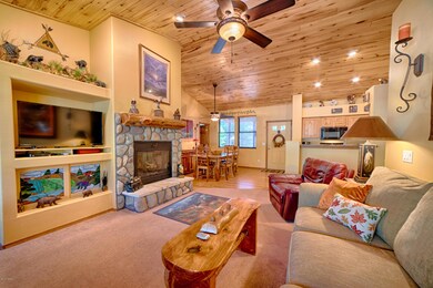 great room to dining