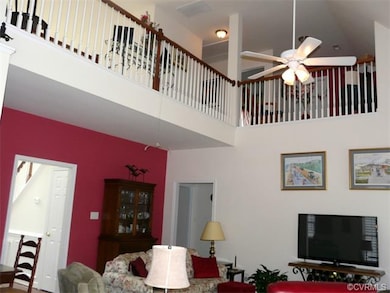 Family Room, open with cathedral ceilings opening 