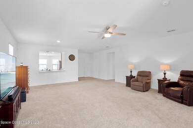 Great room/dining area