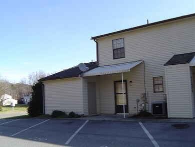 Back of Townhome