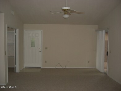 Entry & Living Room View