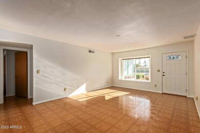 Spacious gathering space