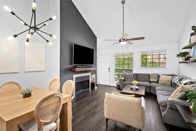 Spacious living/dining combo with open layout.