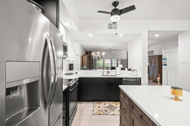 A pleasant open floorplan
