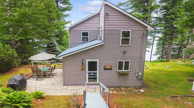 Back of cottage