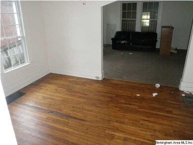 Wood floors in the dining area.  Other wood under 