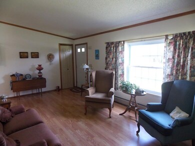 Large formal living room, notice the...