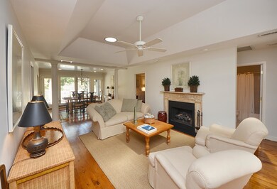 Living Space w/ Vaulted Ceilings
