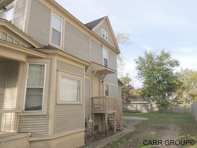Side to rear yard