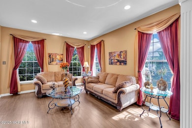 Living Room with Recessed Lights