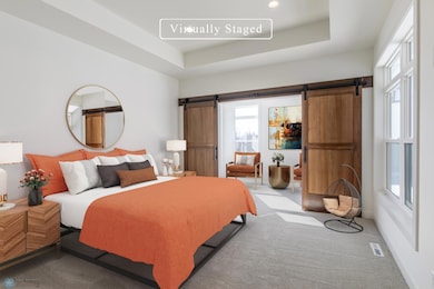 Virtually Staged Primary Bedroom