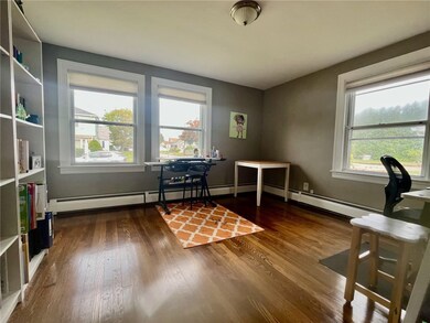 front Bedroom used as a art studio