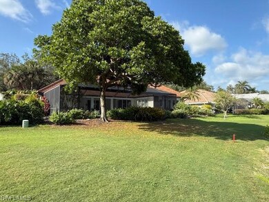 View of grassy yard
