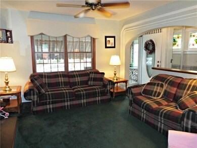 There are 7 ceiling fans in this house - one is in