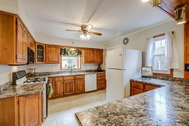 Kitchen features new HD Laminate Countertops