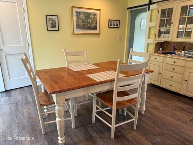 DINING ROOM HAS BARN DOOR
