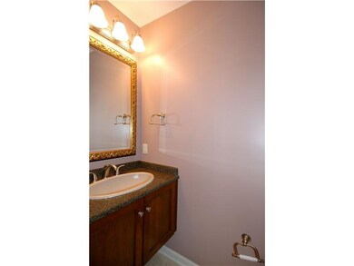 Partial Bath. Powder Room between family room and 