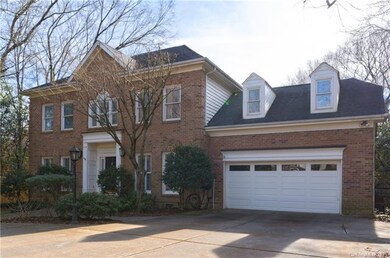 spacious 2 car garage