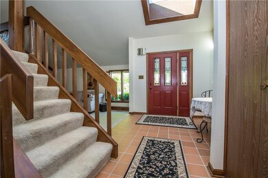 Welcoming, large, bright and light entry.