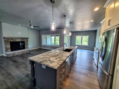 upgraded counters and appliances