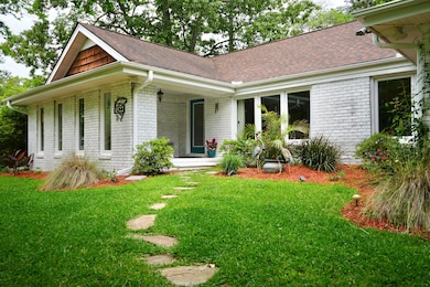 front walk way low shot