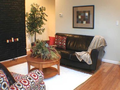 Living Room. Living room view upon entering. Reces