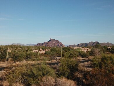 View of Red Mtn from lot