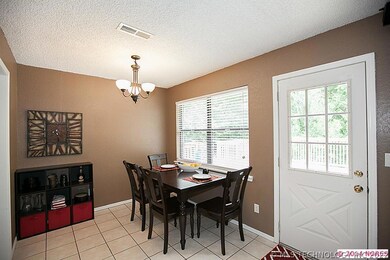 Living area open to dining