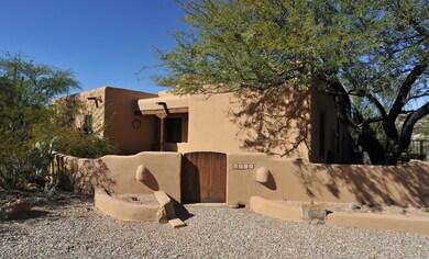 Gated Courtyard Entry