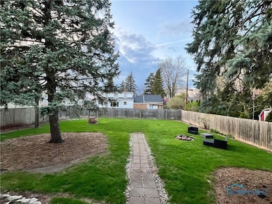 Nice large fenced backyard
