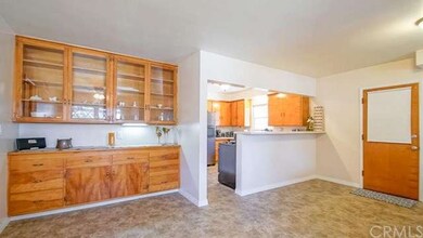 Beautiful wood built in cabinets in Dining/family 