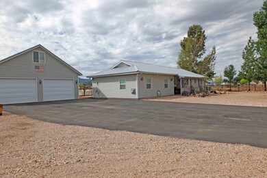 Front of Garage/House