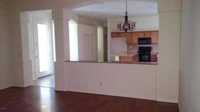 family room looking into kitchen