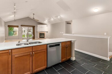 Kitchen open to Great Room