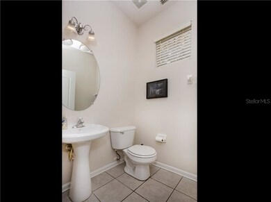 Half bath located on first floor.