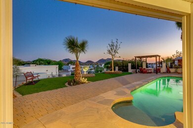 Sunset views fr/covered patio & pool