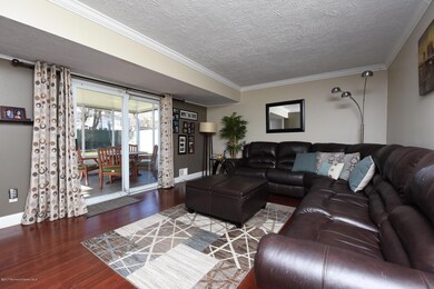 Family Room leading to enclosed patio