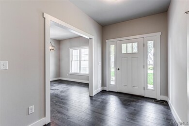 Example of Typical Front Door w/Sidelights.