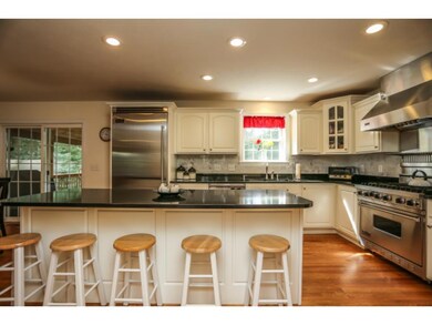Gleaming hardwood floors