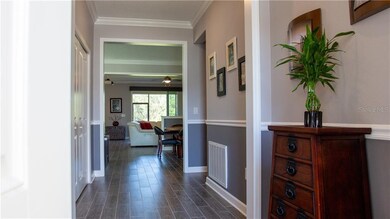 Front hallway. To left is hallway for bathroom and
