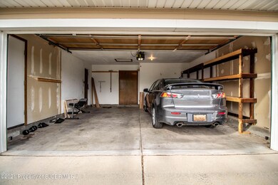 Two car garage