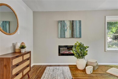 Sitting room with plenty of natural light and dark