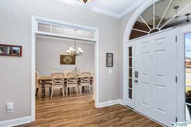 From the Foyer, looking into the Dining Room