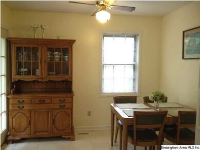 Another view of eat in area in kitchen