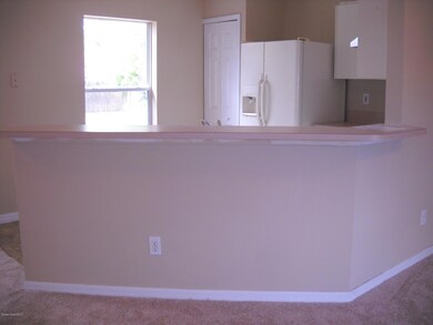 Kitchen with breakfast bar view