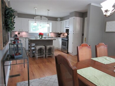 Looking toward the kitchen sink from dining area.