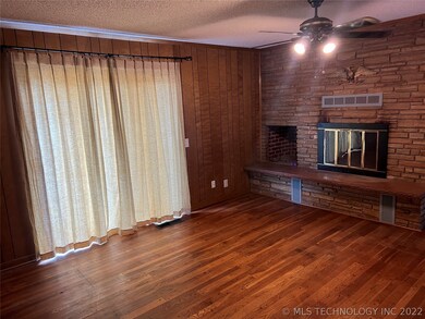 Living Room with Fireplace