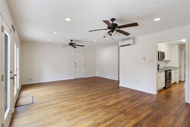 Great room and breakfast area open to kitchen.